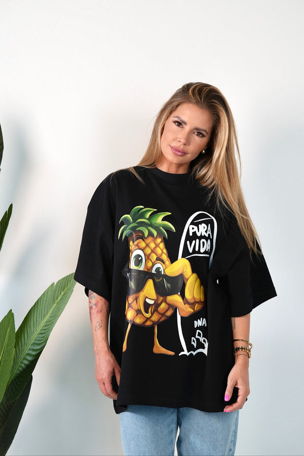 D.N.A Unisex Oversize T-shirt PINEAPPLE